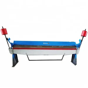 Heavy Duty Manual Sheet Folding Machine Metal Pan and Box Hand Brake Plate Segmented Folding Bending Machine