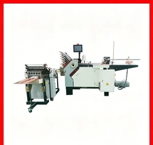 Heavy Duty Miniature Buckle Folding Machine with 20 Plate Capacity for B2 Sheet Commercial Printing Operations
