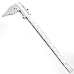 Heavy Duty Workshop Mono block 12″ Vernier Caliper with Nib Shaped Jaws for ID and OD Measurement