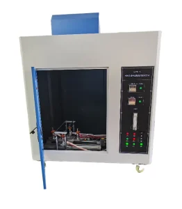 Helmet Flammability Tester Rescue Helmet Flame Resistance Test Equipment