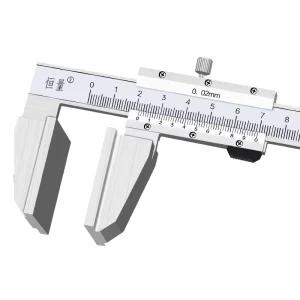 Hengliang Wide Mouth Duckbill Large Area Vernier Caliper 0 150mm Stainless Steel Wire Rope Measuring Tool