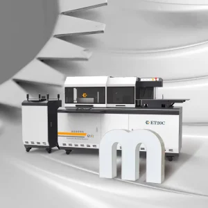 High Accuracy EJON ET20C Automatic Channel Letter Bender Notcher Flanger Street Signage Alphabet Edge Bending Machine