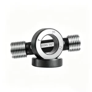High Accuracy GCr 15 NPT Screw Thread Plug & Pin Gauges 0.01mm Inner Hole Measurement 20 Degree 1 2″ 14 NPT