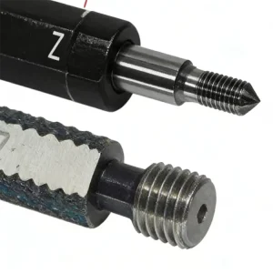 High Accuracy GCr15 NPT Screw Thread Ring Plug Gauge 0.01mm Inner Hole Measurement 20 Degree 1/2″-14 NPT