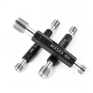 High Accuracy GCr15 Steel Thread Plug Gauge No Go Only Single End Measuring Tool M1 M1000 RNH Brand 3 Year Warranty