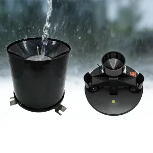 High Accuracy GPRS Outdoor Rain Gauge Remote Digital Tipping Bucket Rain Gauge for Hydrological Monitoring