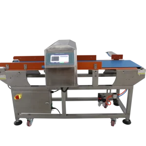 High Accuracy Industrial Metal Detector for Food Industry for Meat & Bread Trays