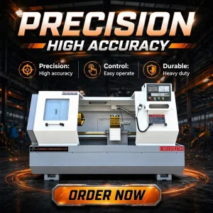 High Accuracy Manual Chuck Flat Bed CNC Lathe CK6136 CK6140 CK6150 750mm 1000mm 1500mm