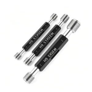 High Accuracy Metric Go No Go Gauge Smooth Ring Plug 0.001mm Steel GCr15 RNH Brand 1 Year Warranty Measuring Model M1~M1000