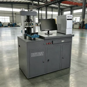 High Accuracy Microcomputer Servo Flexure Compression Tester 300kN 10kN EN ASTM