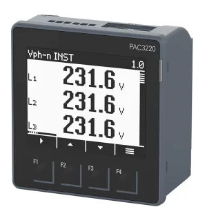 High Accuracy Power Monitoring Device Panel Mount Power Meter 7KM3220 0BA01 1DA0