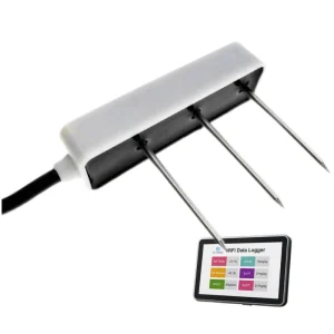 High Accuracy Rockwool Coco Measurement Temperature EC Soil Moisture Sensor