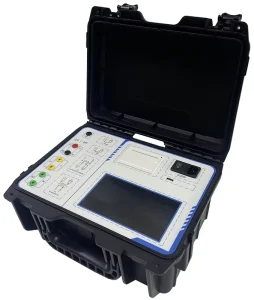 High Accuracy Single Phase TTR Three Phase Transformer Turn Ratio Tester Equipment with IP65 Protection and 5.6 Inch Touch LCD