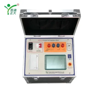 High Anti-Interference Ground Resistance Meter for Substation Grounding Test Impedance Analyzer with Lightning Protection