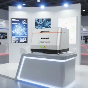 High Configuration New Innovation Benchtop XRF EDX V62 Fast SDD Detector 0 50eV Spectral Bandwidth Digital 4096 MCA