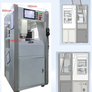High Density CNC Router 5 Axis 2.5KW Spindle Motor Bracelet Engraving Machine with 0.01mm Positioning Accuracy