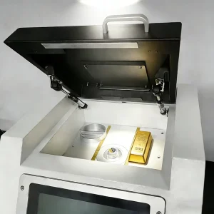 High-Density XRF Detector Precious Metal Purity Inspection 0.05% Accuracy 10-60s for Time HD Camera Automatic Report Generation
