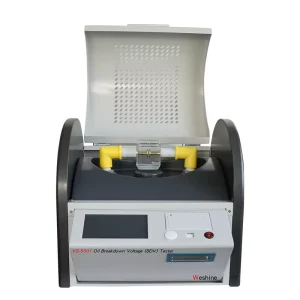 High Efficiency 80 KV Insulating Oil Dielectric Strength Tester Portable Transformer Oil Breakdown Volta BDV Tester Factory ASTM