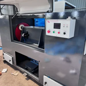 High Efficiency Automatic Sand Belt Rust Removal Machine Heavy Duty Metal Pipe and Tube Surface Polishing