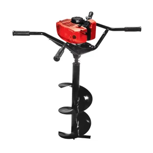High Efficiency Ground Hole Drilling Machines 58cc Post Hole Digger 2 stroke Petrol Earth Auger