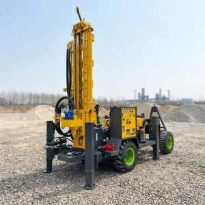 High Efficiency Hydraulic Water Well Drilling Rig Borehole Drilling Machine 200m 300m 400m Depth Drilling Water Equipment