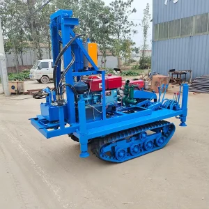 High Efficiency Well Drilling Machine Portable DTH Water Well Drilling Rig Small Bore