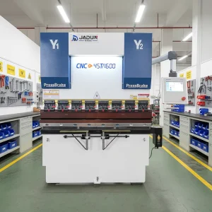 High Efficient Automatic Mini Sheet Metal Bending Machine WC67K 45T 1600mm CNC Press Brake with Engine & Gear