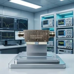 High Power Dual Junction Broadband Coaxial Isolator GGTN3538 Series RF Microwave Isolator Dual Junction RF Isolator