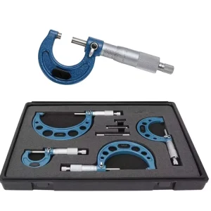 High Precision 0 1 Inch External Micrometer 25 50mm to 100mm Hand Tools Outside Micrometer for Precise Measurements