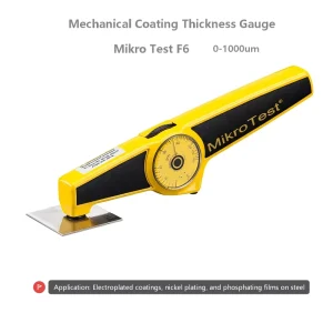 High Precision 1000um Range Germany Imported EPK MikroTest F6 Coating Thickness Gauge