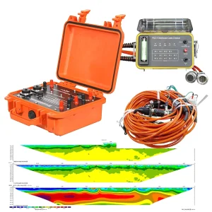 High Precision 2 3D Resistivity IP Imaging Instrument Underground Water Detector Super Digital DC Resistivity Measuring Device