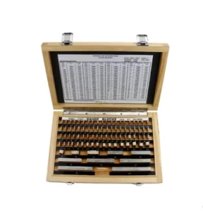High Precision 32pcs Grade 0 HSS Alloy Steel Ceramic 0.1%~0.5% FS Gauge Block Set for Working Gauges