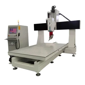 High Precision 3d Woodworking 5 Axis Atc Cnc Router Milling Machine for Wood EPS Mold Cnc Machining Center