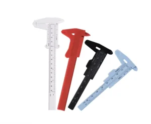 High Precision 80mm 150mm Measuring Tool Metric Imperial Mini Plastic Vernier Caliper