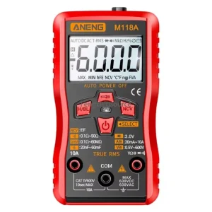 High-Precision Automatic Range Multimeter Multifunctional Small Electrical Instrument Meter Digital Multimeter