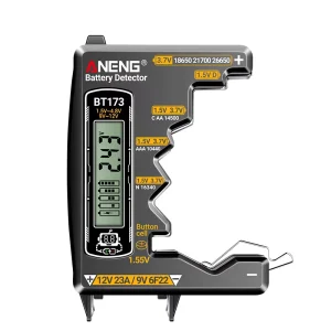 High Precision Battery Capacity Tester Supports AA AAA C D 9V Batteries Remaining Charge Display and Voltage Measurement