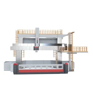 High Precision CK(X)52125 Double Column Vertical 3 Axis CNC Milling Turning Machine Fanuc Control Heavy Duty 0.005mm Accuracy