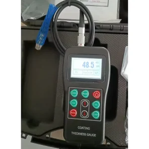 High Precision Coating Thickness Gauge Paint Electroplating Fireproof Layer Galvanizing Detection Multifunctional 1% Accuracy