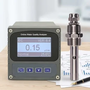 High Precision Conductivity Meter 316L Stainless Steel Probe Resistivity Analyzer Monitoring