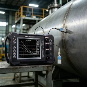 High Precision DK 900 NDT Ultrasonic Flaw Tester 0 110dB Gain for Pipeline Steel Plate Defect Detection