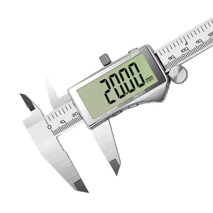 High Precision Digital Caliper Large LCD Screen Stainless Steel Mm inch 0.01mm Measuring Tool Electronic Vernier Caliper