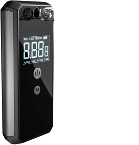 High Precision Digital Fuel Cell Alcohol Tester Professional Breathalyzer Portable Lithium Battery 5s Response Time