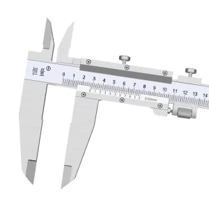 High Precision Double Blade Claws Stainless Steel Vernier Calipers Inner and Outer Diameters with Long Claws