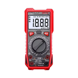High Precision Fully Automatic Digital Multimeter Electrician Maintenance Anti Burning Waterproof Features 750V 20A