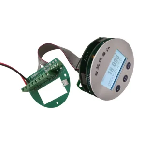 High Precision Liquid Turbine Flow Meter RS485 Modbus Communication 4-20mA Analog Output Flow Transmitter