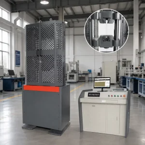 High Precision Microcomputer Servo Universal Tensile Testing Machine for Metal Compression Bending Shear Test Lab