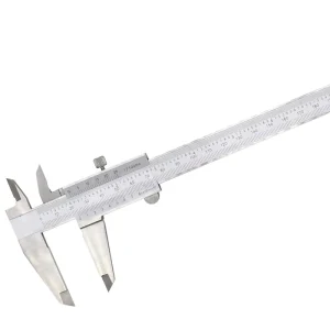 High Precision Monoblock Vernier Caliper Made of Hardened Stainless Steel 0 200mm 0 8inch