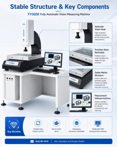 High-Precision Optical Measuring Instrument for QC Laboratory Testing