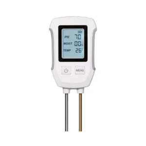 High Precision Plastic Coated Digital Soil PH Monitor with Dual Probe Moisture Sensor 2 1 Soil Tester for Garden Potted Plants