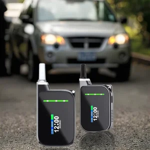 High Precision Professional Direct Connection Alcohol Tester High End Fuel Cell Sensor Bubble Model H3 Lithium Battery Black